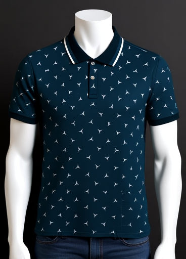 Tri-Polo (Navy)