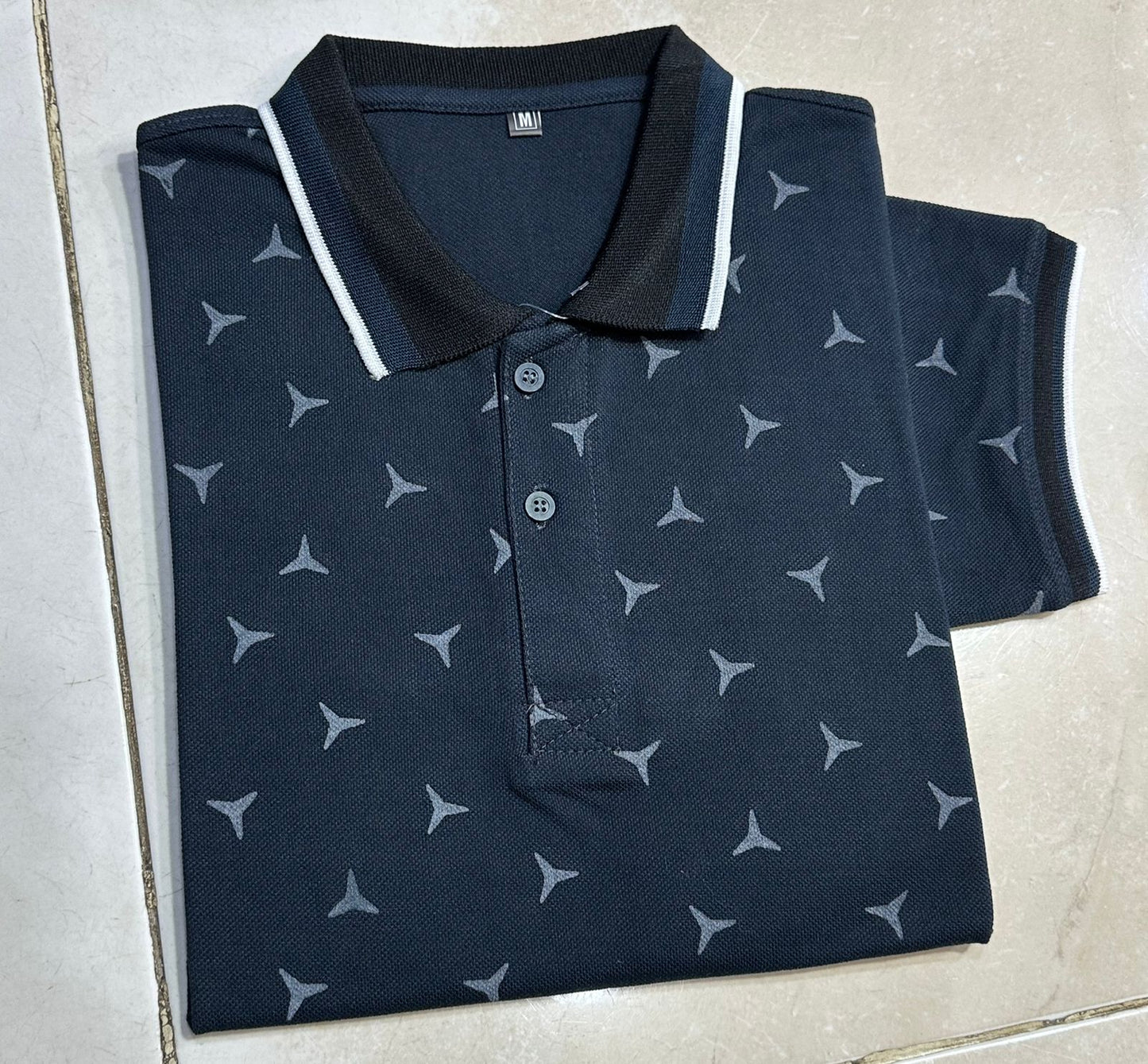 Tri-Polo (Navy)