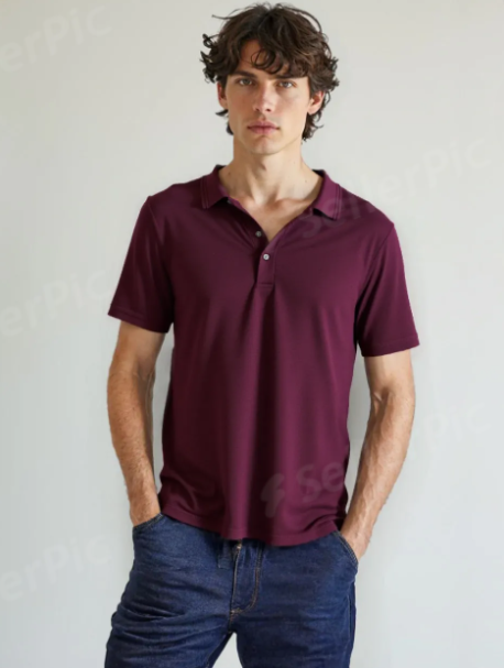 CLASSIC POLO (Maroon)