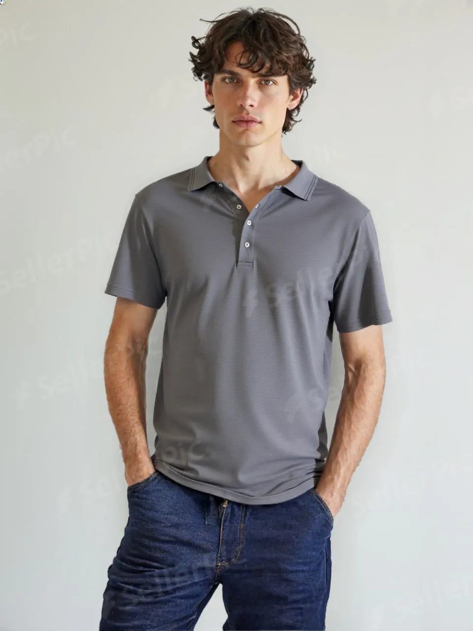 CLASSIC POLO (Grey)